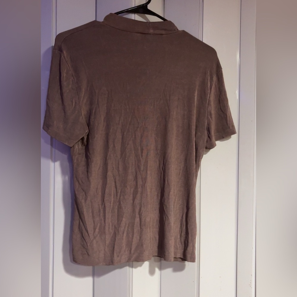 Classic unisex  Polo Shirt in Taupe
